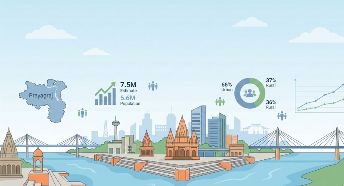 Population of Prayagraj District Latest Census Explained with 2024 Estimates