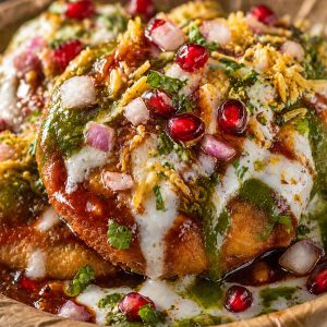 Aloo Tikki Chaat