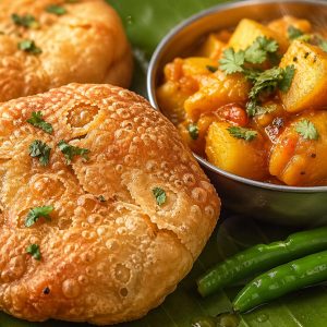 Kachori Sabzi Breakfast