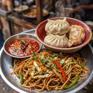 Momos and Chowmein Combos