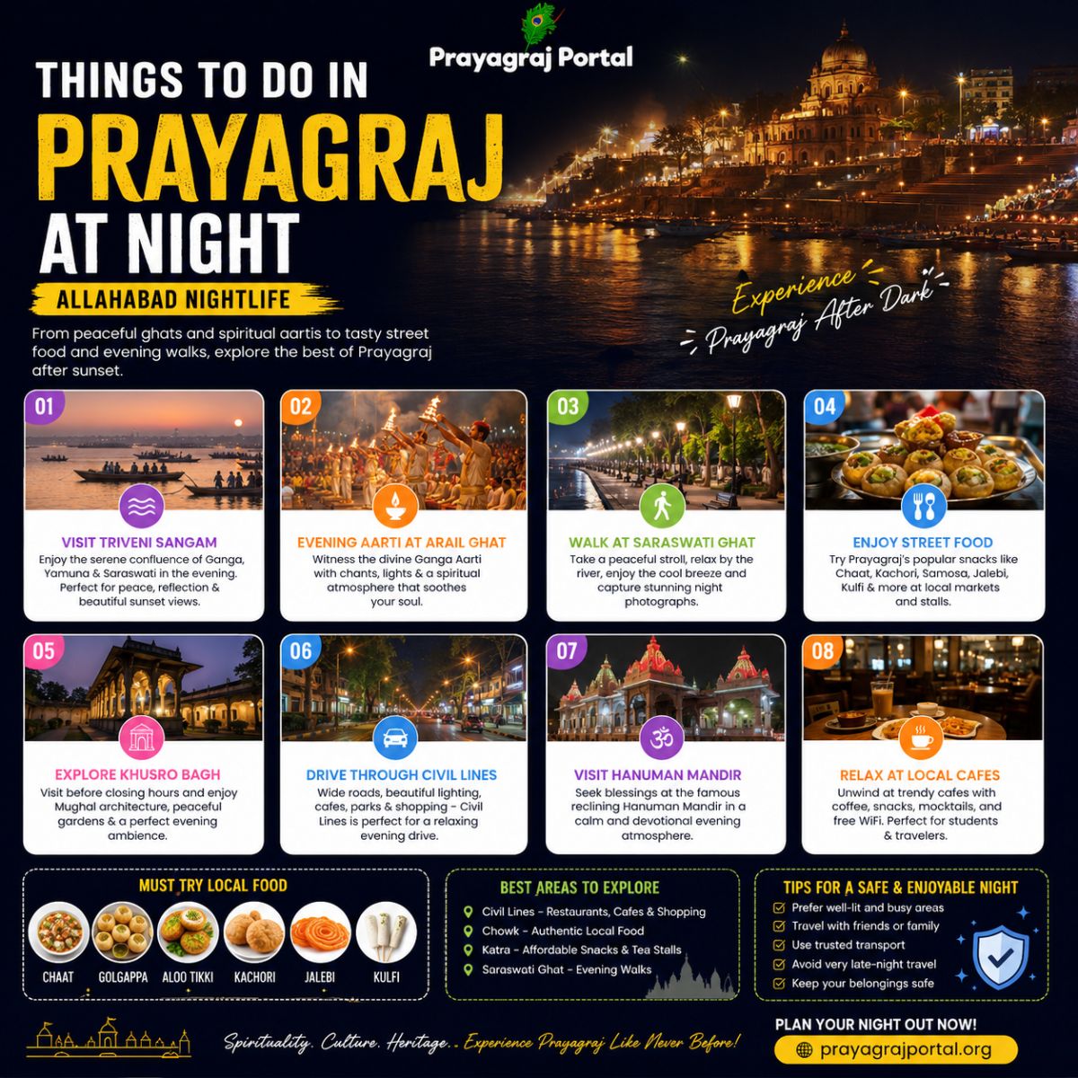 Things to Do in Prayagraj at Night - Allahabad Nightlife
